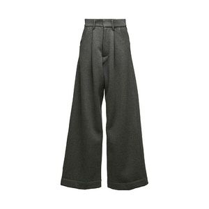 Fenty Puma x Rihanna oversized high-waisted fleece trousers M in black and grey